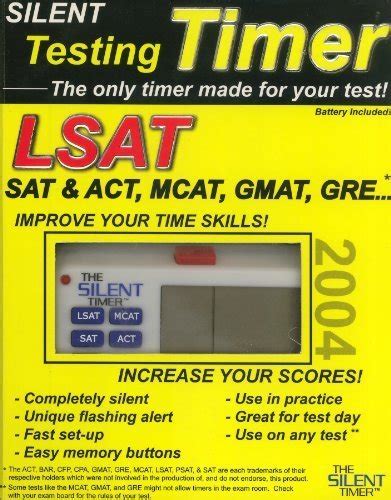 the silent testing timer for sat or act with timer Doc